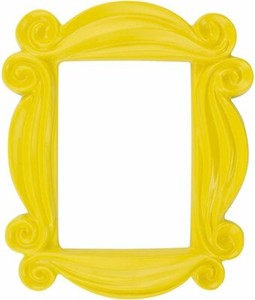 Friends Peephole Frame Picture Photo Frame Yellow TV Show 7” Replica ...