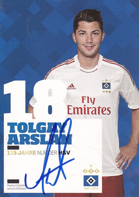 Autogramm - Tolgay Arslan  (HSV) - 2012/2013