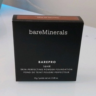 bareMinerals BarePro 16HR Powder Foundation Full Matte Deep 55 Neutral 0.28oz