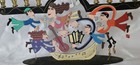 Vintage Karen Rossi Aviv Judaica Collection Music Metal  Menorah  — photo 3