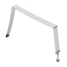 Metal Chrome Motorcycle Battery Cover Hold Down Strap Fit for Harley Sportster