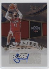 2022-23 Select In Flight Signatures Red Prizm 13/99 Jonas Valanciunas Auto 14p0