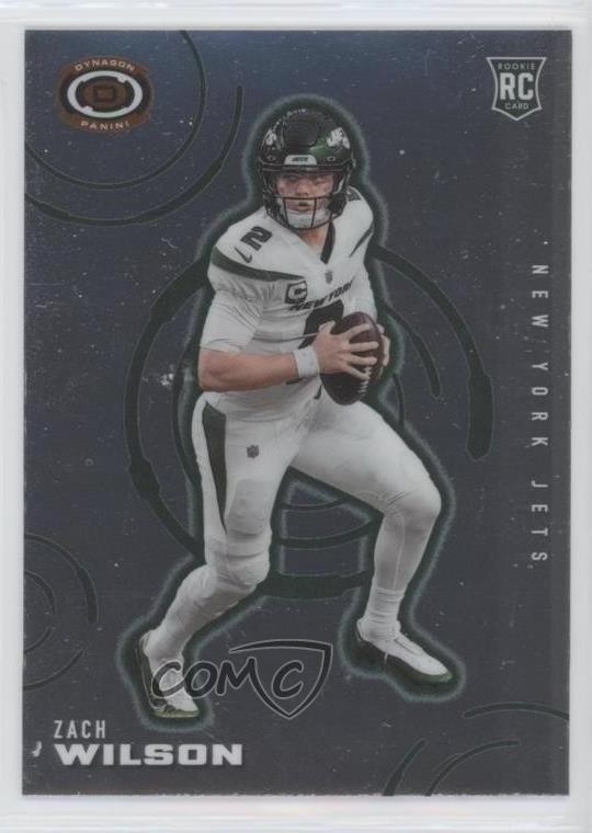2021 Panini Chronicles Dynagon Rookies Zach Wilson #D-2 RC 0g4