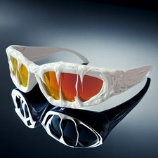 PC Designer Wrap-Around Sunglasses Men Women Oval Vintage Punk Outdoor Fashion