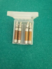 Lot Of 4-Bussman Fuses 70p - 1/10 Amp Rating Operates At 125 VAC/3-VDC  w/Case