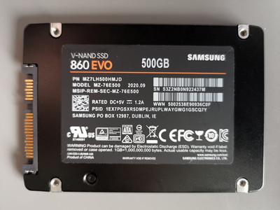Samsung EVO, Micron, Crucial, Adata, Kingston Sata SSD 480gb-512gb Fehlerfrei