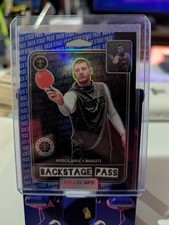 2019-20 Panini NBA Hoops Premium Stock - Back Stage Pass Nikola Jokić #4 Blue