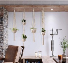 5 pack Macram Plant Hangers