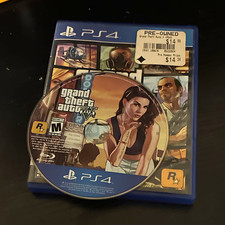 Rockstar Games Grand Theft Auto V GTA 5 PS4 2014 M Multiplayer Online