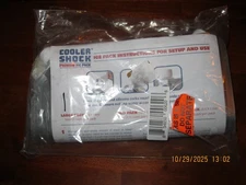 NEW 4pk Cooler Shock Reusable Ice Packs - Long Lasting Cold Freezer pack 9X10