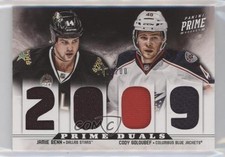 2012-13 Panini Prime Duals 149/200 Cody Goloubef Jamie Benn #12 1v2
