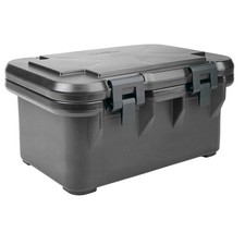 Cambro UPCS180110 Camcarrier Full Size 8 in Deep Black Pan Carrier