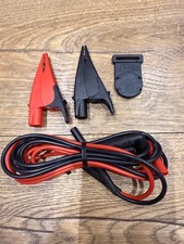 Fluke AC285 SureGrip Alligator Clip Set with leads and magnet