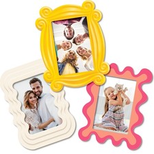 Magnetic Photo Frames - Fun  Unique Magnet Picture Frame - 4X6, Multi Color
