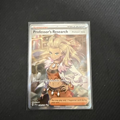 Professor's Research (Professor Sada) 240/198 Scarlet & Violet Pokemon NM