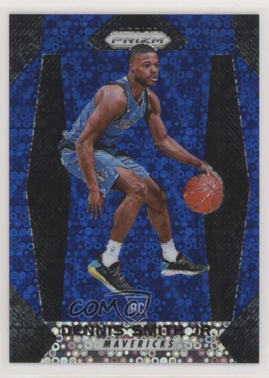 2017-18 Panini Prizm Fast Break Blue Prizm 108/175 Dennis Smith Jr #99 1m7