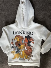 Disney The Lion King Sweatshirt Hoodie Kids Toddler Fall Winter Scar Top Size 4T