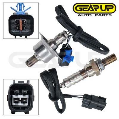 2Pcs Upstream & Downstream Oxygen Sensor For Kia Optima 2.4L 2006 2007 2008 2009