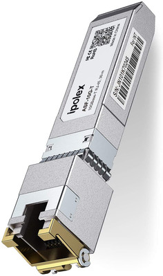1.25/2.5/5/10G SFP+ to RJ45 Transceiver, 10GBase-T Copper SFP+ Module, 10G-T ...