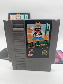 WILD GUNMAN - Nintendo nes - Complete in box CIB - AMAZING CONDITION