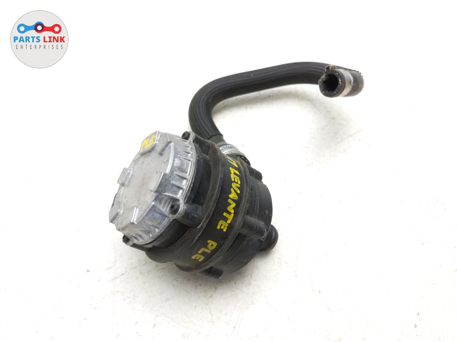 2017-20 MASERATI LEVANTE AUX WATER COOLANT PUMP PIPE LINE COMPRESSOR GHIBLI M161