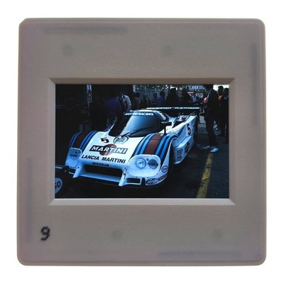 altes Presse Foto DIA, Martini Lancia LC2-85, 1000km Monza 1985, Baldi, Wollek