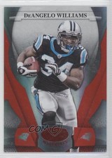 2008 Leaf Certified Materials Mirror Red 59/100 DeAngelo Williams #17 0b2