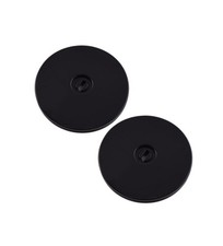 Black 4in Acrylic Lazy Susan Rotating Turntable Organizer Bearings 4 Inch 2 Pcs