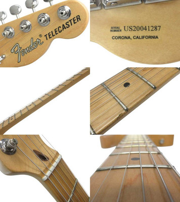 Fender USA Telecaster E9シリアル Fender USA American Performer Telecaster Hum Ash Butterscotch