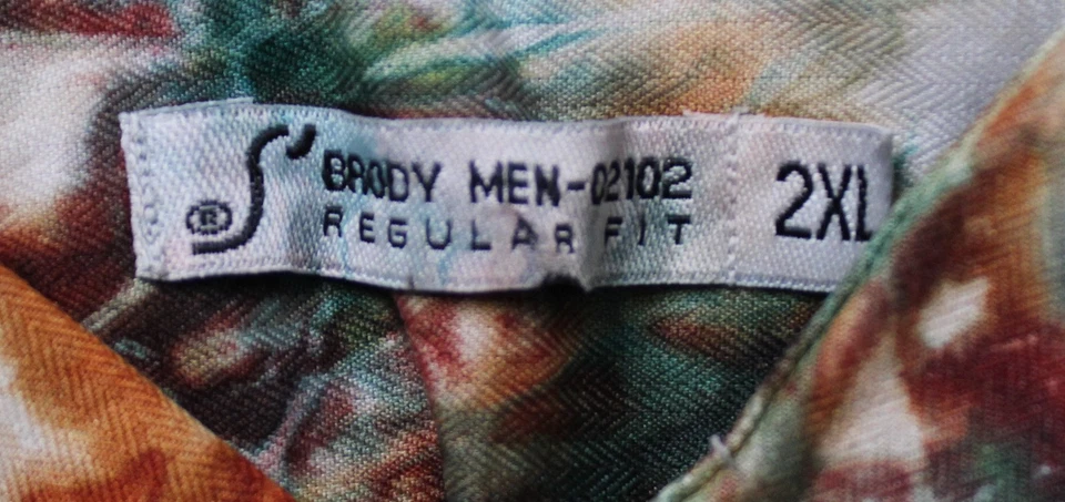 Camisa de hombre Sol manga larga Brody One Muller abotonada WR4 talla múltiple 2XL Foto 4 de 4