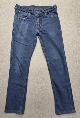 Origin USA Delta 68 Jeans Men 32x30 Medium Wash Slim Flex Stretch Denim Made USA