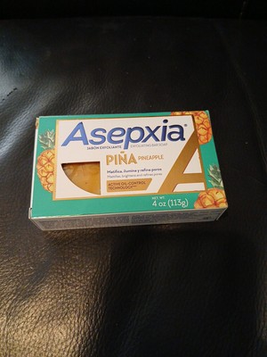 NEW IOP Asepxia Exfoliating Facial Bar Soap with Natural Pineapple Enzyme; 4 Oz 