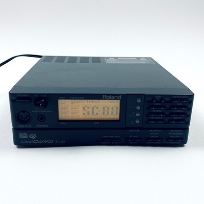 Roland SC-88VL MIDIサウンドジェネレーター Roland SC-88 Sound Canvas MIDI Sound Module 100V Japan Tested