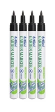 Garden Marker Set 4 Pack Water Resistant Quick Dry Outdoor Use Markers