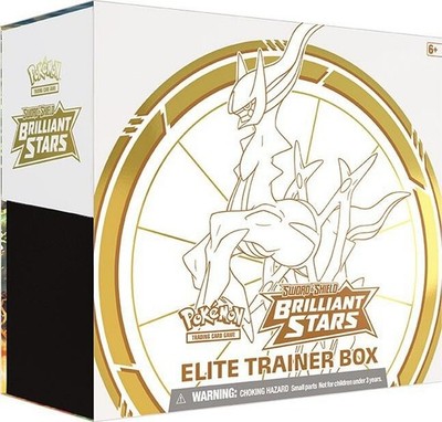 Pokemon TCG Sword & Shield Brilliant Stars Elite Trainer Box ETB