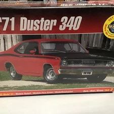 AMT ERTL 1971 PLYMOUTH DUSTER 340 1:25 MODEL KIT FACTORY SEALED 1998 VTG NEW