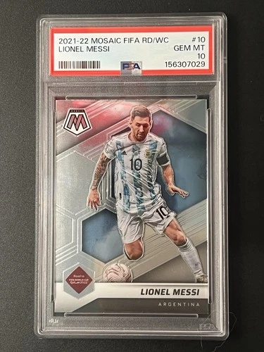 World Cup Lionel Messi 2021 Panini Mosaic World Cup Lionel Messi #10