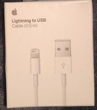 Genuine Apple lightening to usb cable 0.5m
