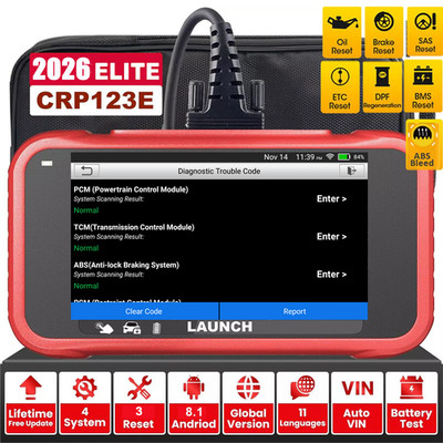 Launch CRP123E Profi Auto Diagnosegerät KFZ OBD2 Scanner Fehlerauslesegerät TPMS