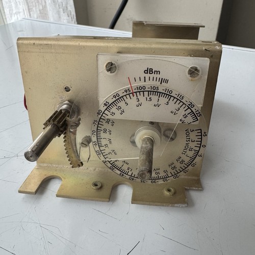 vintage RF (radio frequency) variable attenuator assembly.