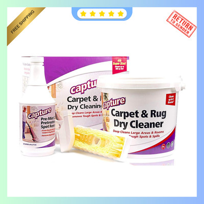 Capture Carpet Cleaner 64 Oz Stain Remover Deodorizer Rug Dry Cleaner Solution