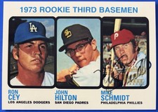 1998 Topps Baseball Mike Schmidt 1973 Rookie Reprint Signed Topps Certified Auto