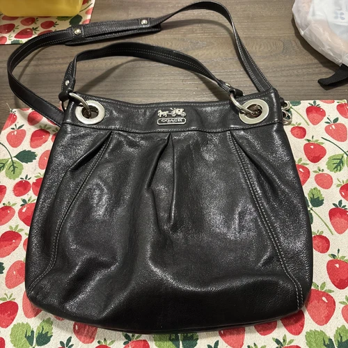 Coach Black Madison Bag