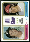 1974 Topps #336 All-Star Left Fielders (Bobby Murcer / Pete Rose) EX/EX-MT