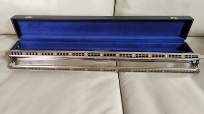 Hohner Orchester Mundharmonika doppelseitig 59 cm
