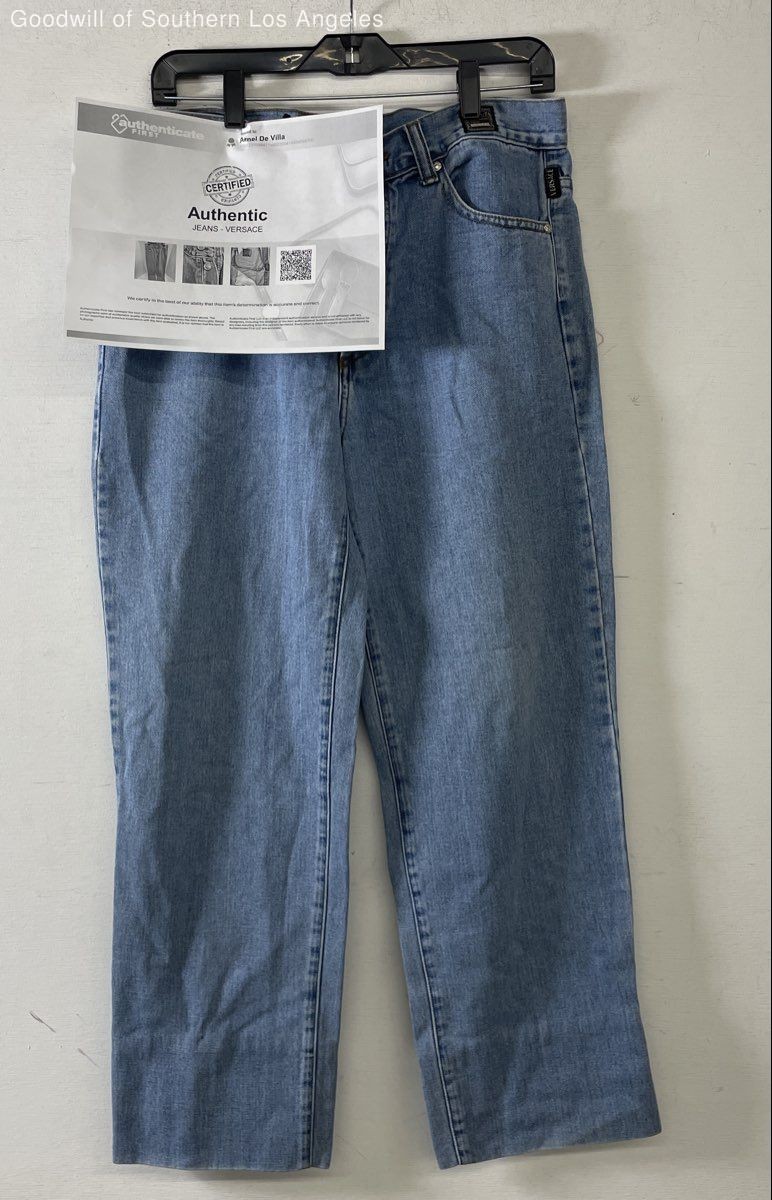Authenticated Versace Jeans Couture Straight Leg … - image 1