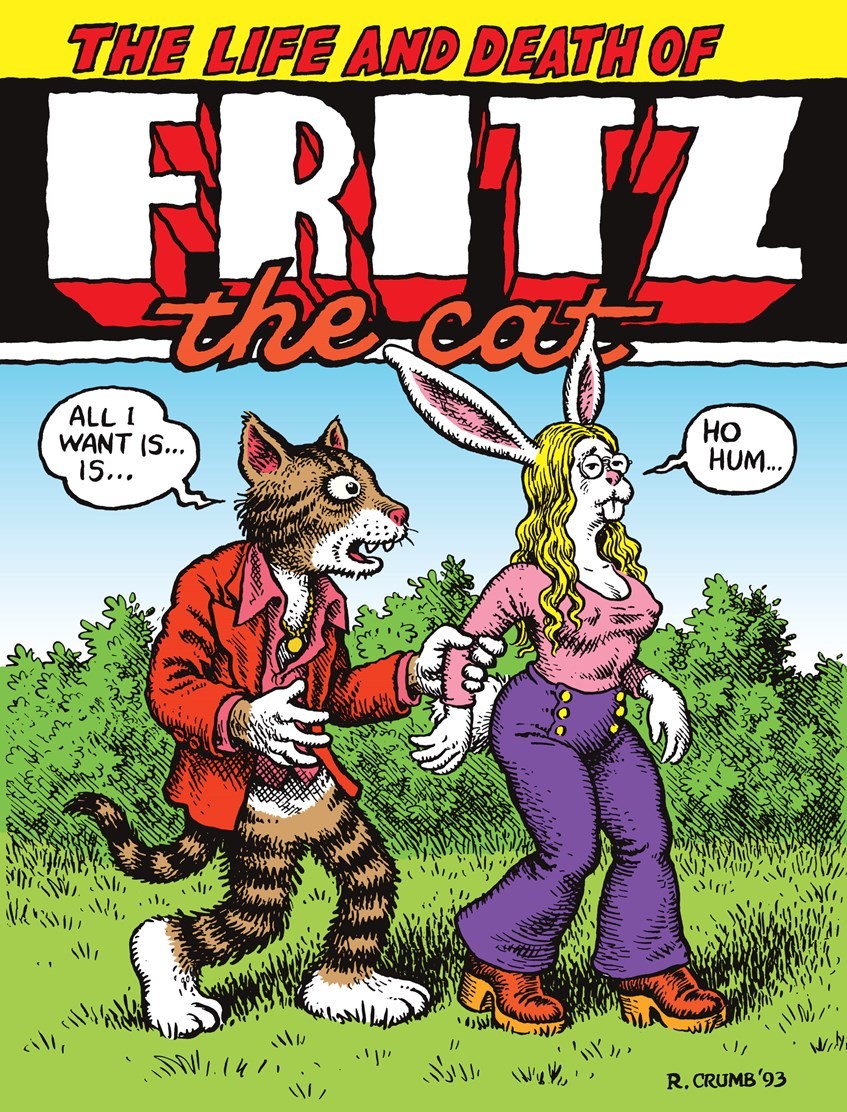 The Life and Death of Fritz the Cat by R. Crumb (Paperback Book) - Image 2