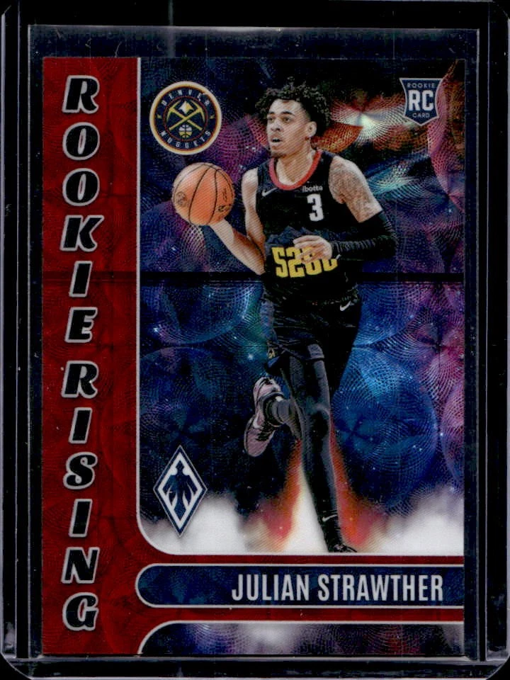 2023-24 Phoenix Julian Strawther Rookie Rising RC International Red #38/75