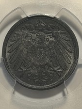 1922 Germany 10 Pfennig Empire Zinc J-299 World Coin PCGS MS64 #56121037