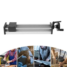 250mm Optical Axis Sliding Table Rail Manual Sliding Table Linear Rail Guide